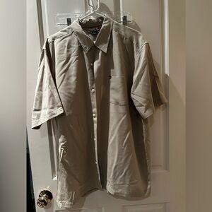 Quiksilver men’s Tan Shirt